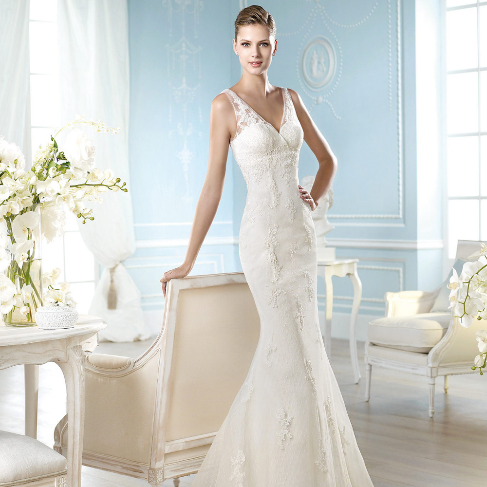 San Patrick by Pronovias Wedding Dress Haiko